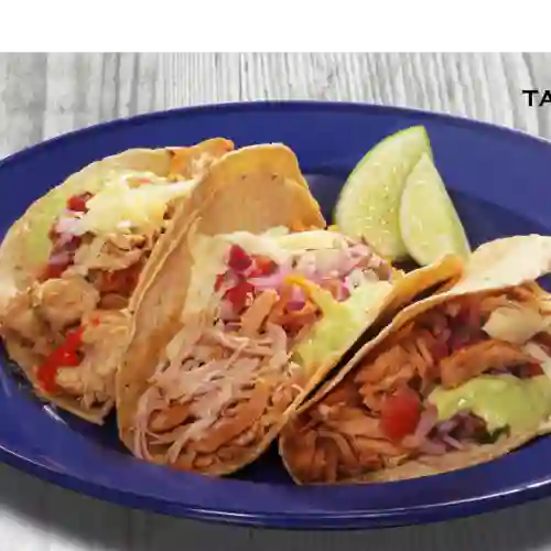 Tacos de Cerdo X 3