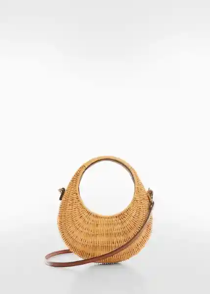 Bolso P March Beige Talla 99 Mujer Mango