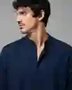 Camisa Hombre Azul Talla L 111G006 Rifle