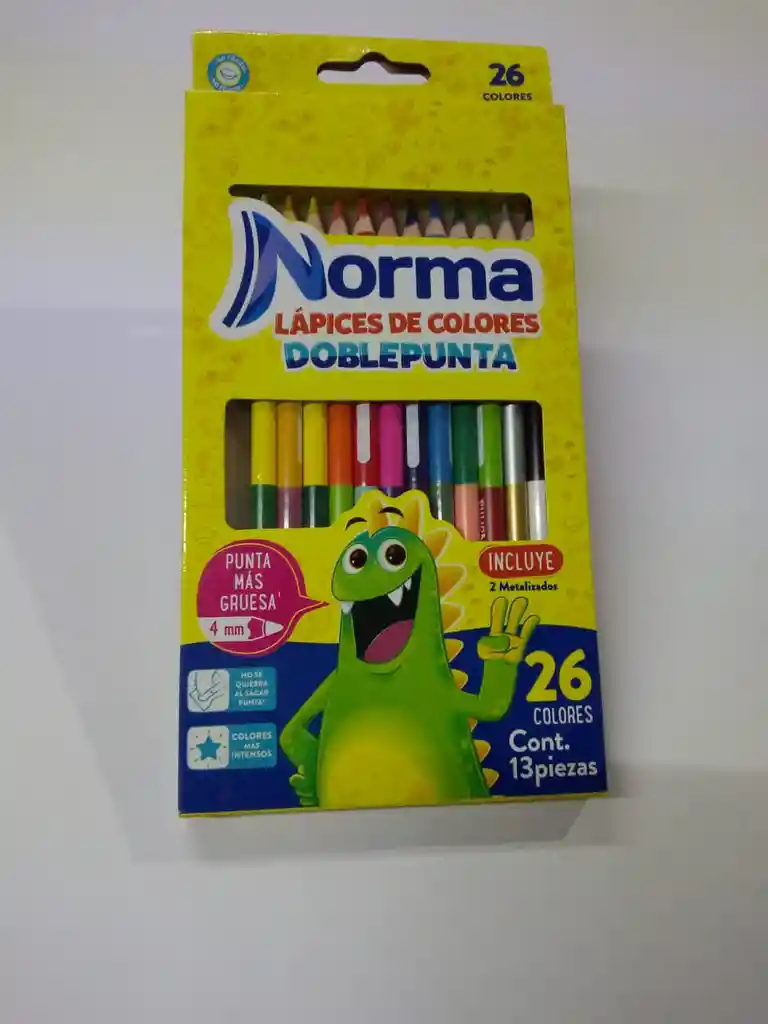 Norma Colores Doble Punta 