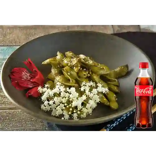 Combo Edamames + Coca Cola Original 400 ml