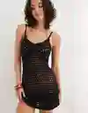 Vestido Aerie Negro Talla Medium American Eagle 07121720