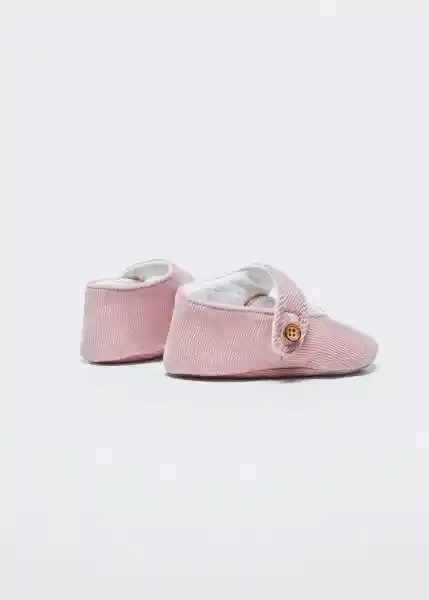 Zapato Papis Rosa Pastel Talla 15 Niños Mango