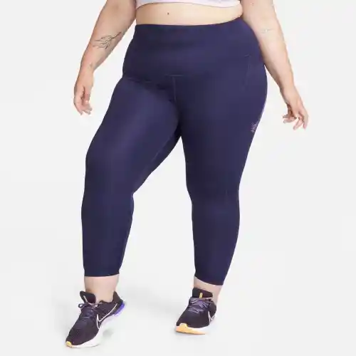 Nike Licra 7/8 Tght sw Hbr Para Correr de Mujer Morado Talla 3X
