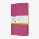 Inkanta Libreta Cahier Hoja Blanca Rosado Grande