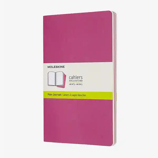 Inkanta Libreta Cahier Hoja Blanca Rosado Grande