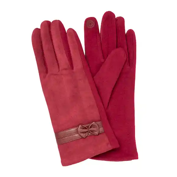 Yoi Guantes Moda Para Dama Rojo