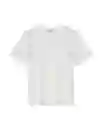 Camiseta Studded Femenino Crudo Pristino Claro Talla M Chevignon