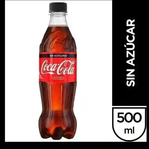 Coca Cola Sin Azucar 500 ml