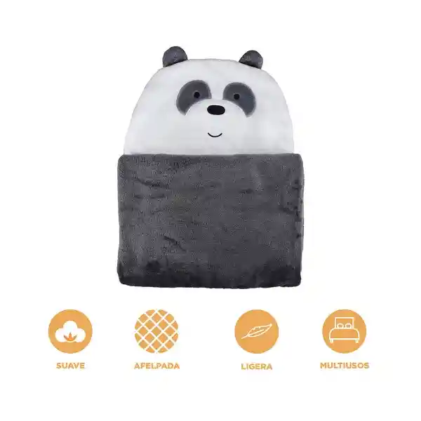 Cobija Con Sombrero Osos Escandalosos Panda 5.0 Miniso