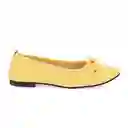 Baletas Lauren Amarillo Talla 38