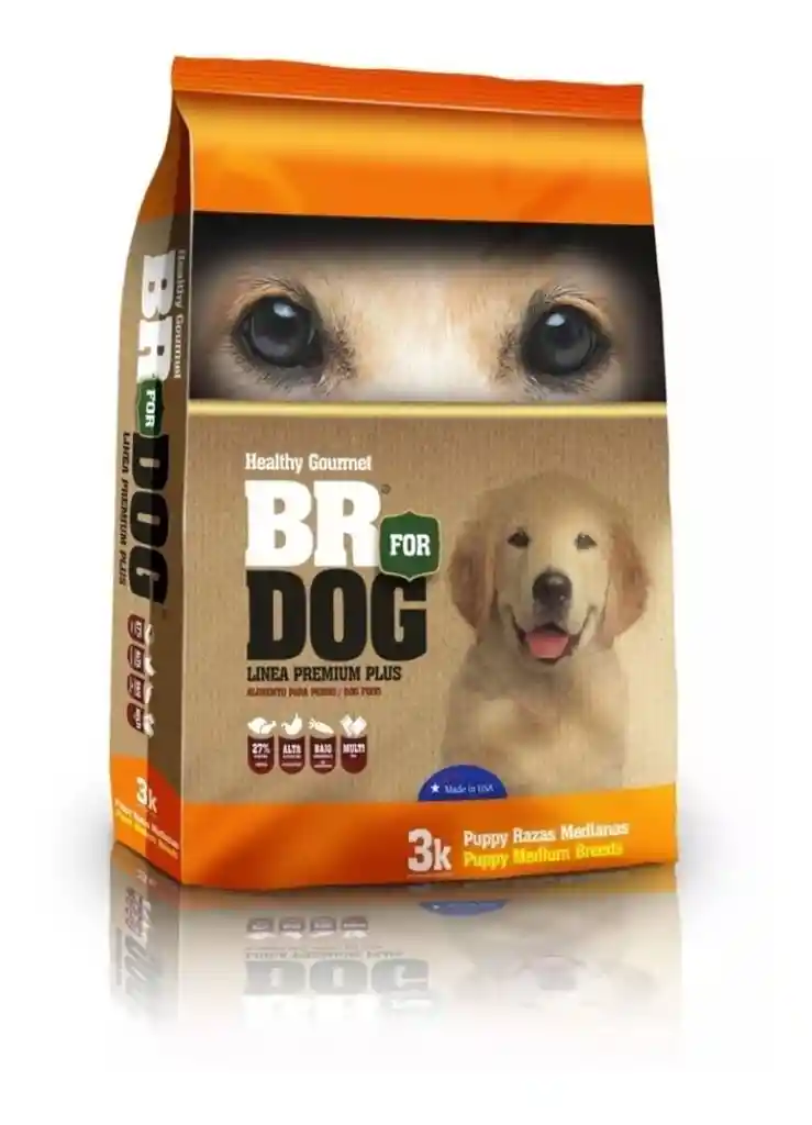 Br For Dog Alimento para Perro Cachorro Raza Mediana