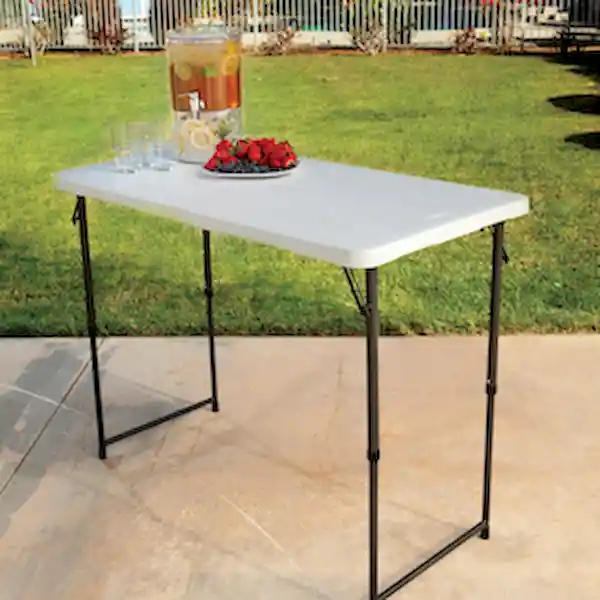 Lifetime Mesa Plegable Rectangular 120 X 60 CM