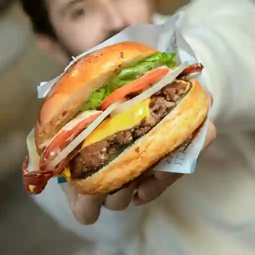 Burger el viejo americano