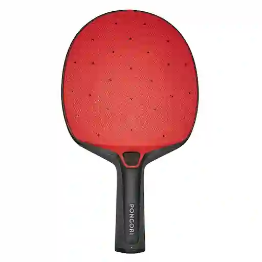 Artengo Raqueta de Ping Pong Outdoor 2020 Negro Rojo PPR 130