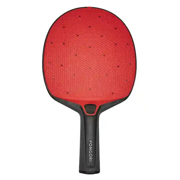 Artengo Raqueta de Ping Pong Outdoor 2020 Negro Rojo PPR 130