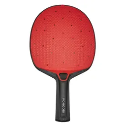 Artengo Raqueta de Ping Pong Outdoor 2020 Negro Rojo PPR 130
