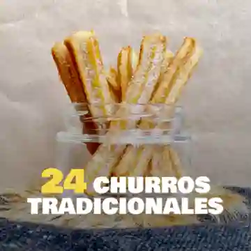 24 Churros Tradicionales