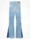 Jean Flare Mujer Azul Talla 14 American Eagle