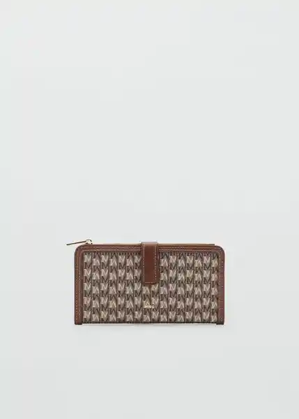 Billetera G Burgos2 Cuero Talla 99 Mujer Mango