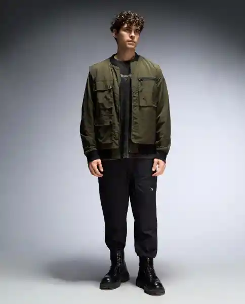 Chaqueta Hombre Verde Talla L 822G080_VER190417 Americanino