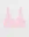 Bralette Aerie Rosa Talla LARGE 3785643 American Eagle