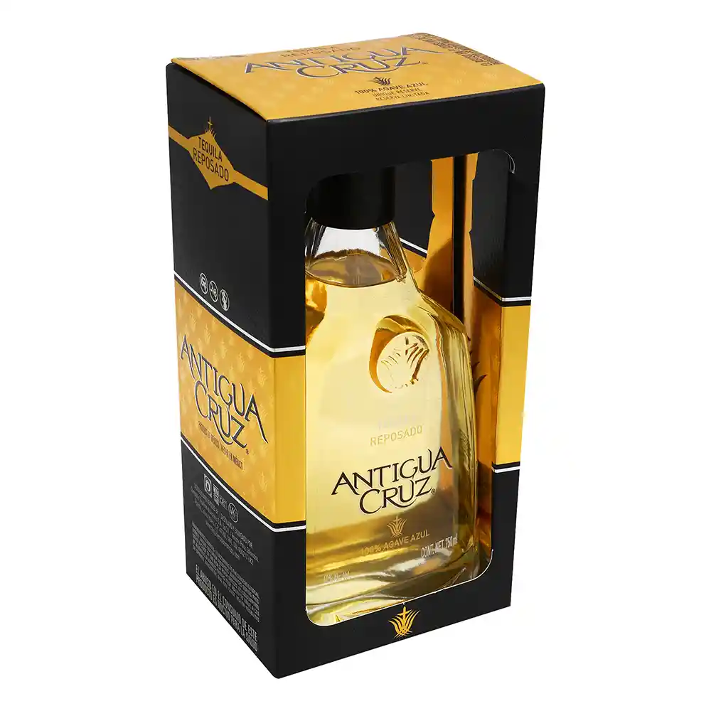 Antigua Cruz Tequila Reposado.