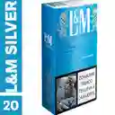 Cigarrillos L & M Silver Evo Cajetilla (20 Und)