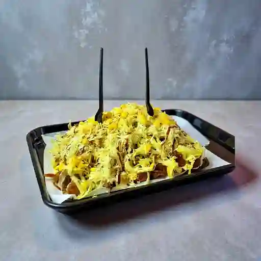 Salchipapa costeña 4 a 5 personas