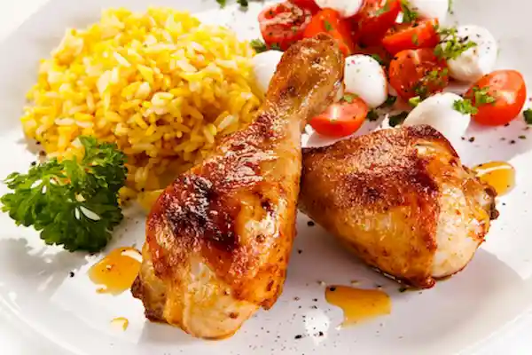 Muslos de Pollo con Piel Bandeja