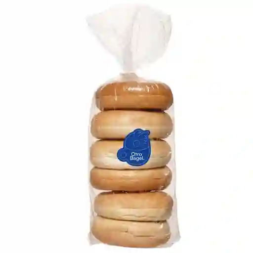 6 Plain Bagels