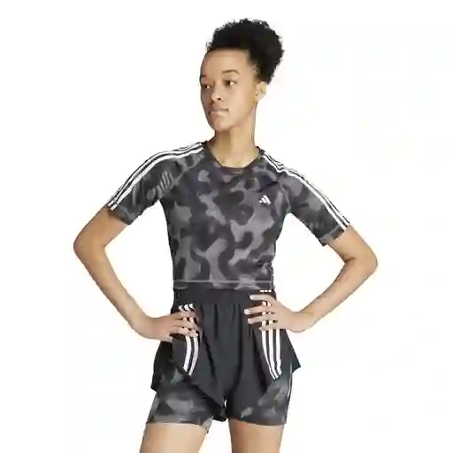 Adidas Camiseta Otr e Aop Tee Mujer Gris Talla XS Ref: IK5012