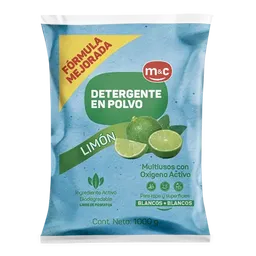 Detergente Polvo Multiusos Limón M&C