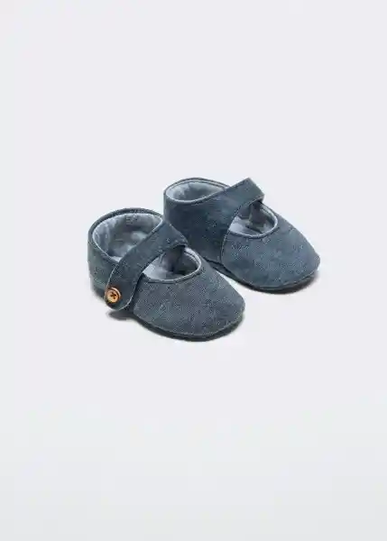 Zapato Mel Antracita Talla 15 Niños Mango