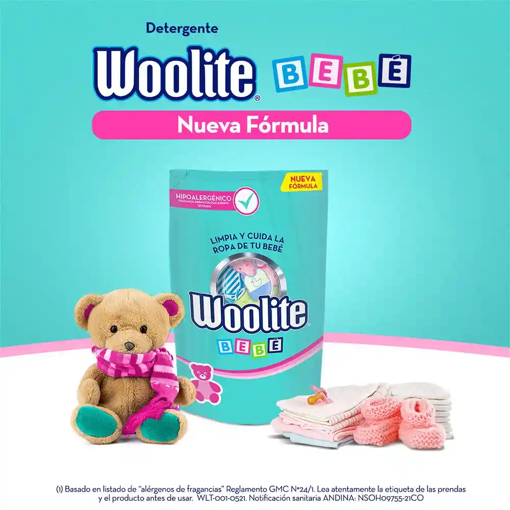 Woolite Detergente para Ropa de Bebé Líquido