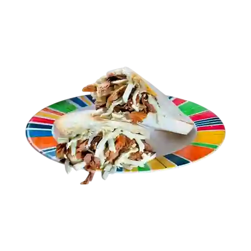 Arepa con todo sencilla