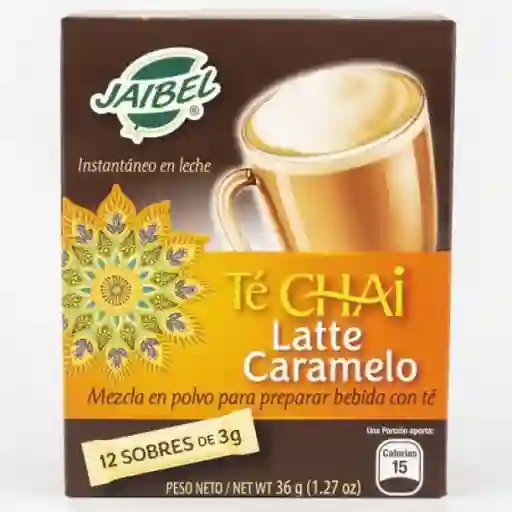 Jaibel Té Chai Sabor Latte Caramelo