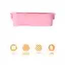 Contenedor Para Alimentos de Serie Mis Pastelitos Rosa Miniso