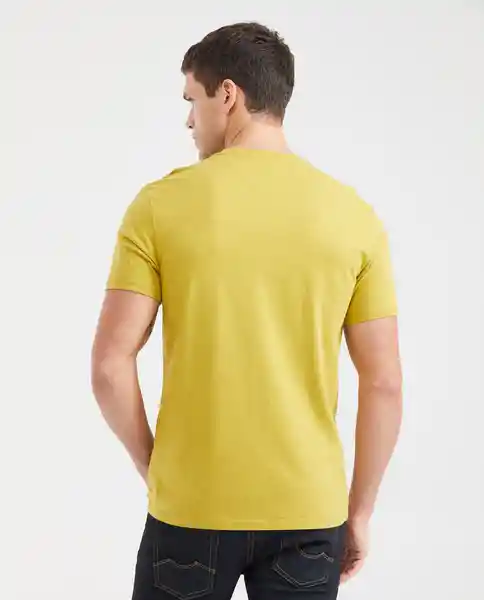 Camiseta Basic Colors Masculino Verde Palma Medio XS Chevignon