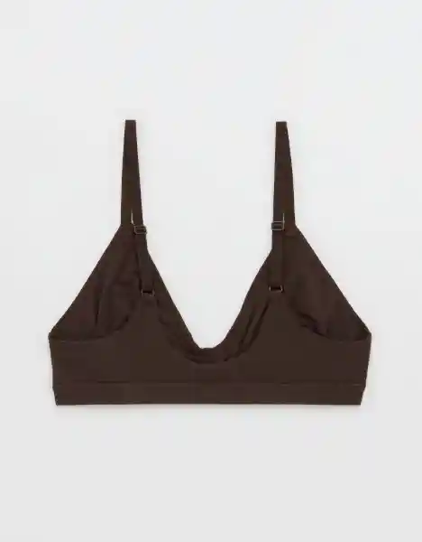 American Eagle Bralette Acanalado Triángulos Fuerza Talla L