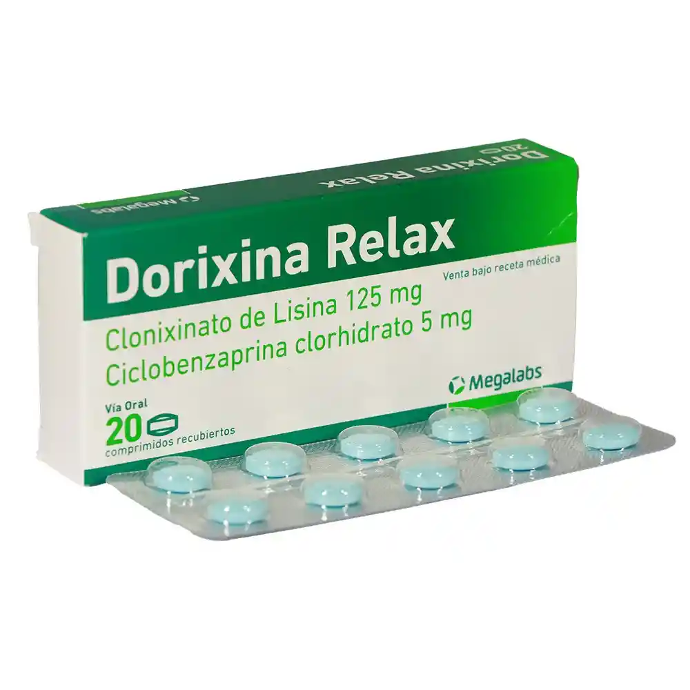 Dorixina Relax Clonixinato de Lisina 
