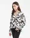 Camisa Lurex Sleeveless Crudo Cannoli Claro Talla M Chevignon