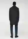 Abrigo Dalan Antracita Talla XL Hombre Mango