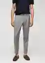 Pantalón Milano Gris Claro Vigoré Talla 40 Hombre Mango