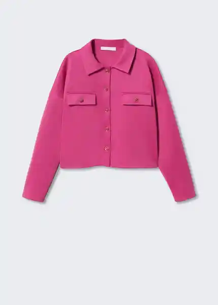 Sudadera Joggi-A Fucsia Talla L Mujer Mango