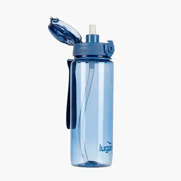 Lugano Botella Metro Azul Plástico 800 mL Db-8223