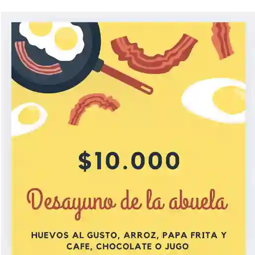 Desayuno de la abuela