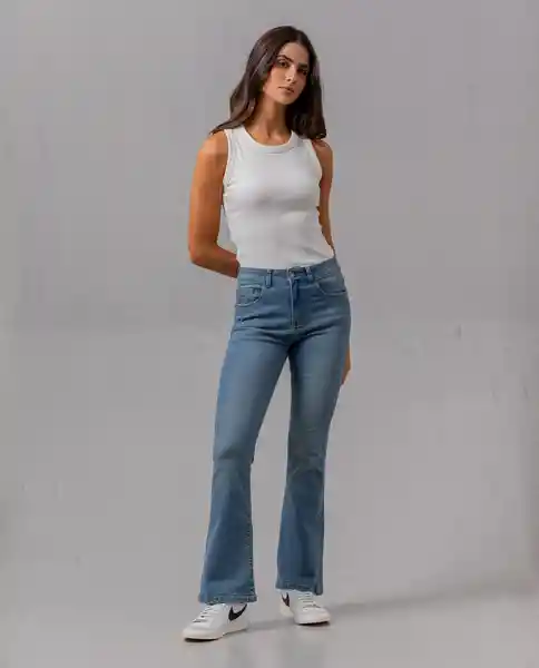 Jean Mujer Azul Talla 10 18402910B Rifle