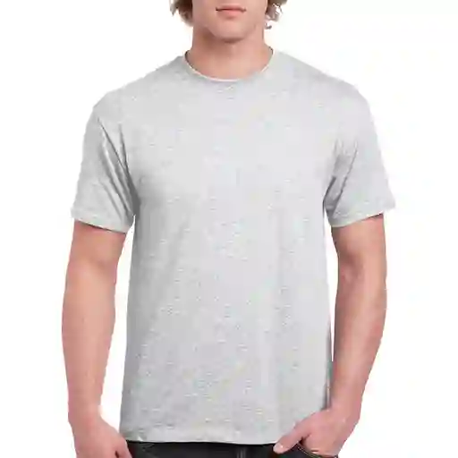 Gildan Camiseta Adulto Gris Ceniza Talla S