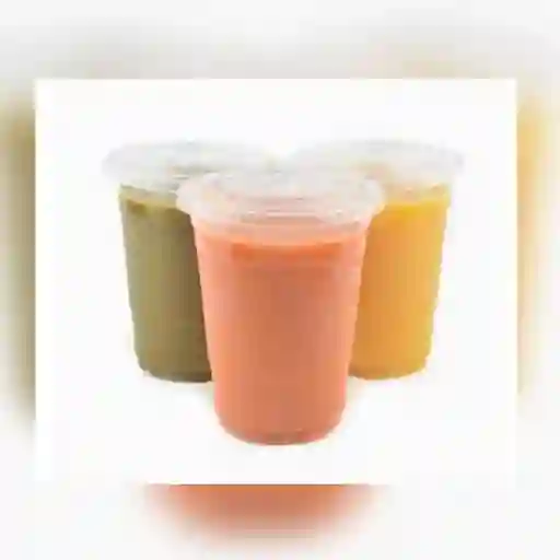 Jugo Fruta Natural en Leche